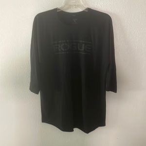 Rogue 3/4 sleeve crossfit t shirt